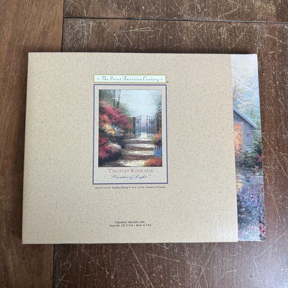 Thomas Kinkade Then and Now Remembering‎ the Generations 1998 UNUSED - Picture 4 of 15